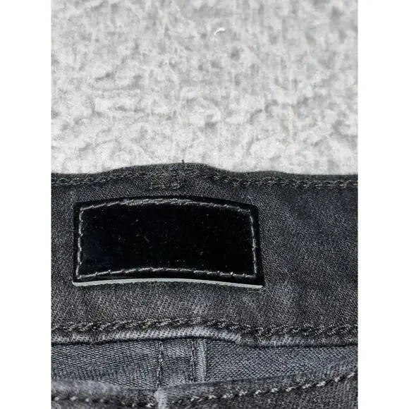 Mother Jeans Women 33‎ The Wrapper Patch Springy Ankle Not Guilty Wash